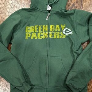 NFL Team Apparel Women's Green Jacket